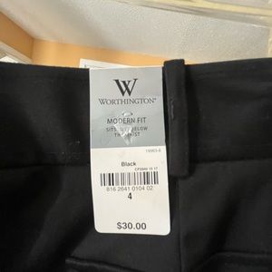 Worthington dress shorts size 4 NEW